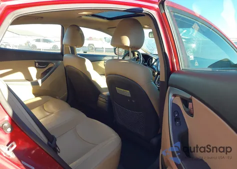 2011 Hyundai Elantra Limited (Ulsan Plant) из США, поврежденный, VIN KMHDH4AE9BU091546